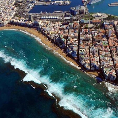 شقة Guanarteme Vista Surf لاس بالماس دي غران كاناريا المظهر الخارجي الصورة