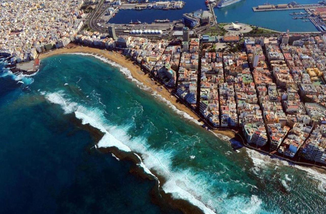 شقة Guanarteme Vista Surf لاس بالماس دي غران كاناريا المظهر الخارجي الصورة