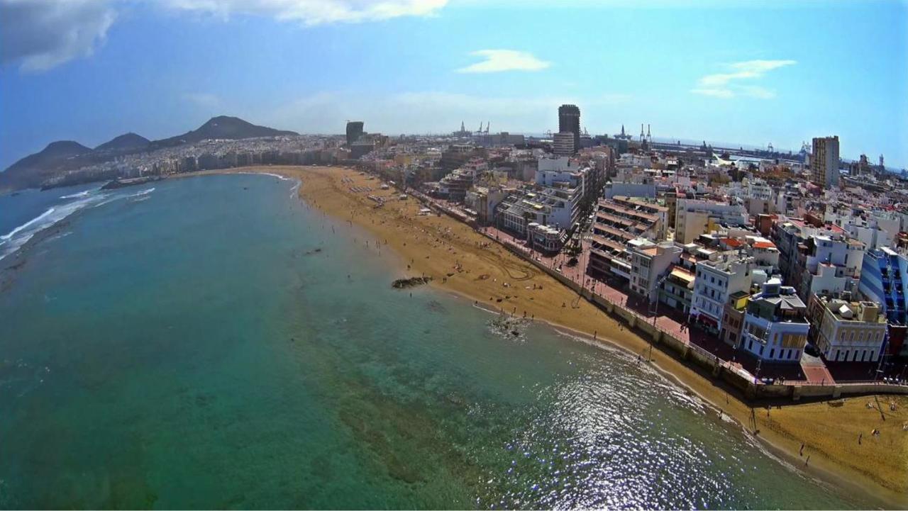 شقة Guanarteme Vista Surf لاس بالماس دي غران كاناريا المظهر الخارجي الصورة